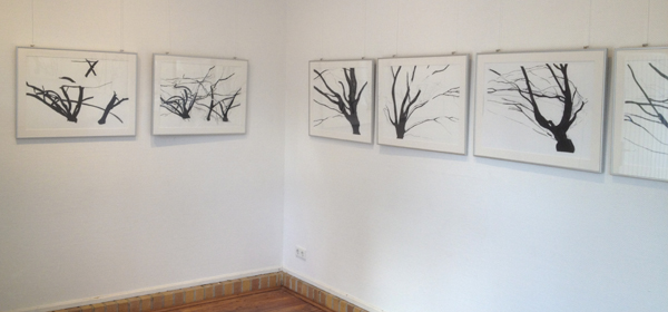 Ansicht der Ausstellung im September 2022 im Torhaus der Flora, Köln