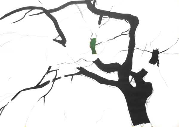 Eiche 3, 50 x 70 cm, 19.8.22